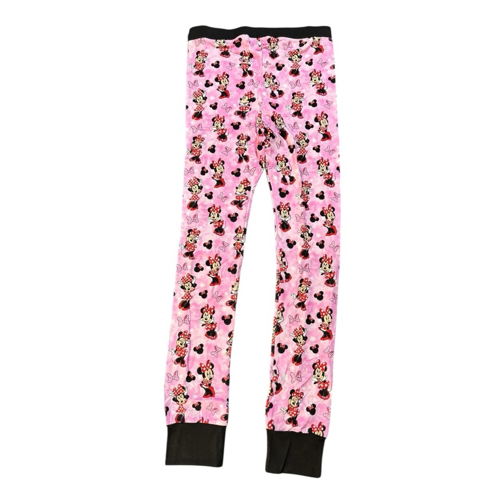 Charming BOJC Pink Minnie Mouse 2 Piece Bamboo Long Sleeve Pajama Set - Picture 3 of 4